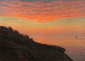 Abendstimmung an der dänischen Küste