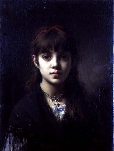 Die Tochter des Künstlers, 1884