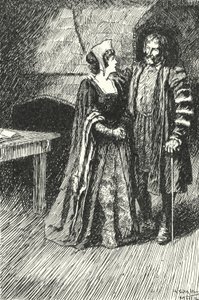Margaret Roper, älteste Tochter von Sir Thomas More, besucht ihren Vater im Gefängnis, 1535