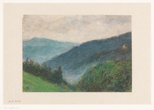 Hügellandschaft bei Baden-Baden