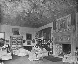 Das Boudoir, um 1590