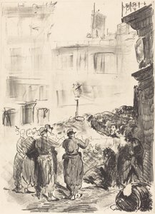 Die Barrikade, 1871