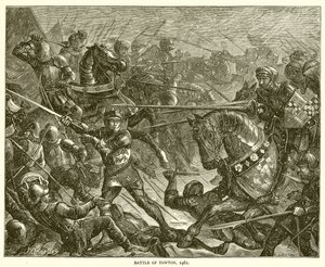 Schlacht von Towton, 1461 von English School