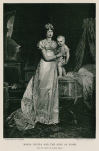 Maria Louisa und der König von Rom