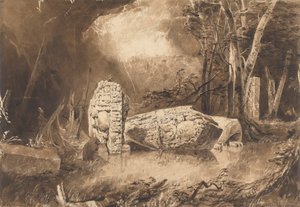 Maya-Stela in Copan, Honduras