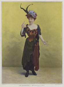 Marguerite Deval, französische Schauspielerin und Opernsängerin