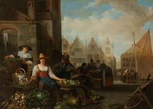 Der Gemüsemarkt, 1662