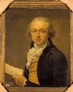 Porträt von Joseph Delaunay (1746 - 1794), Mitglied der Nationalversammlung und des Konvents. Gemälde von Jean Louis Laneuville (1748-1826)