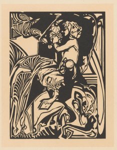 Satyr mit Traube