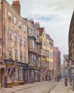 Verlorenes London: Holywell Street, Blick nach Westen