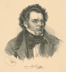 Porträt von Franz Schubert 1797-1828, 1846