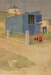 Der blaue Schuppen, 1923