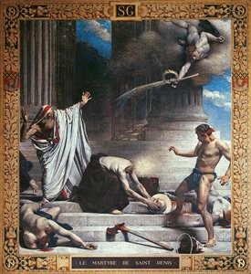 Das Martyrium des heiligen Denis