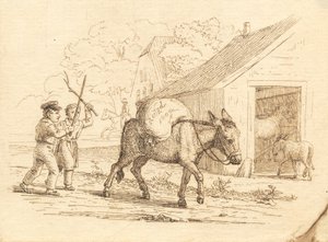 Illustration zu "Halvhundrede Fabler for Børn" von Hey