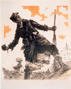 Französisches WWI-Propagandaposter Journée du Poilu. 25. und 26. Dezember 1915, veröffentlicht 1915