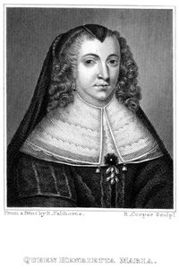 Henrietta Maria 1609-1669, Königin Gemahlin von König Karl I. 1600-1649, 19. Jahrhundert