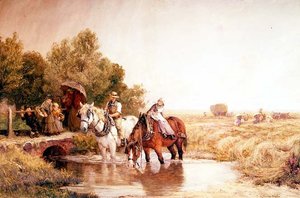 Heuernte zwischen den Schauern