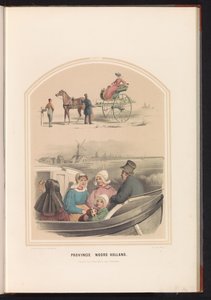 Tracht von Nordholland, 1857