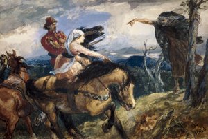 Die Hexe - eine Studie, 1888