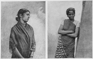 Typen von Frauen aus Ceylon