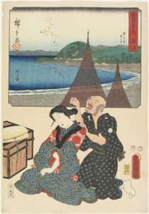Okitsu, August 1854