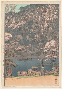 Acht Szenen der Kirschblüte: Arashiyama