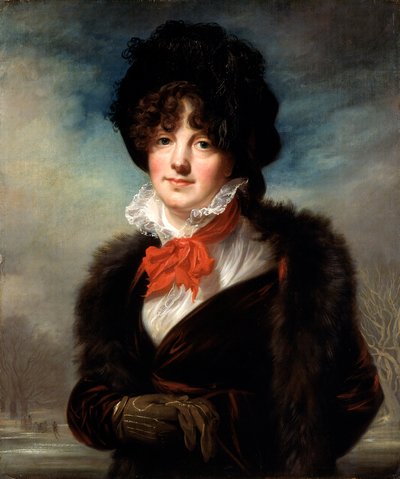 Mary Evans, Mrs Fryer Todd, 1770-1843, 1798-99 von Joseph Allen