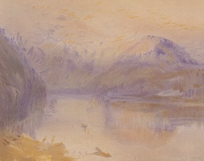 Ein See von Joseph Mallord William (after) Turner
